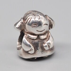 Pandora Sterling Silver "Little Girl" charm bead